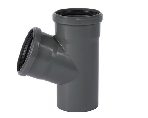 Трійник Ostendorf HT Safe внутрішній Ø 90x90/45° мм