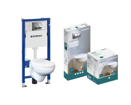 Інсталяція комплект GEBERIT DUOFIX PRO20