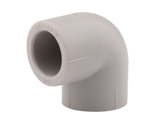 Коліно (кутник сантехнічний) Wavin Ekoplastik ППР 90° 20