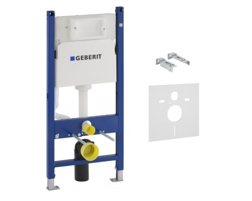 Geberit Duofix Монтажний комплект для підвісного унітазу, Н112, 12 см(UP100)  без клавіші